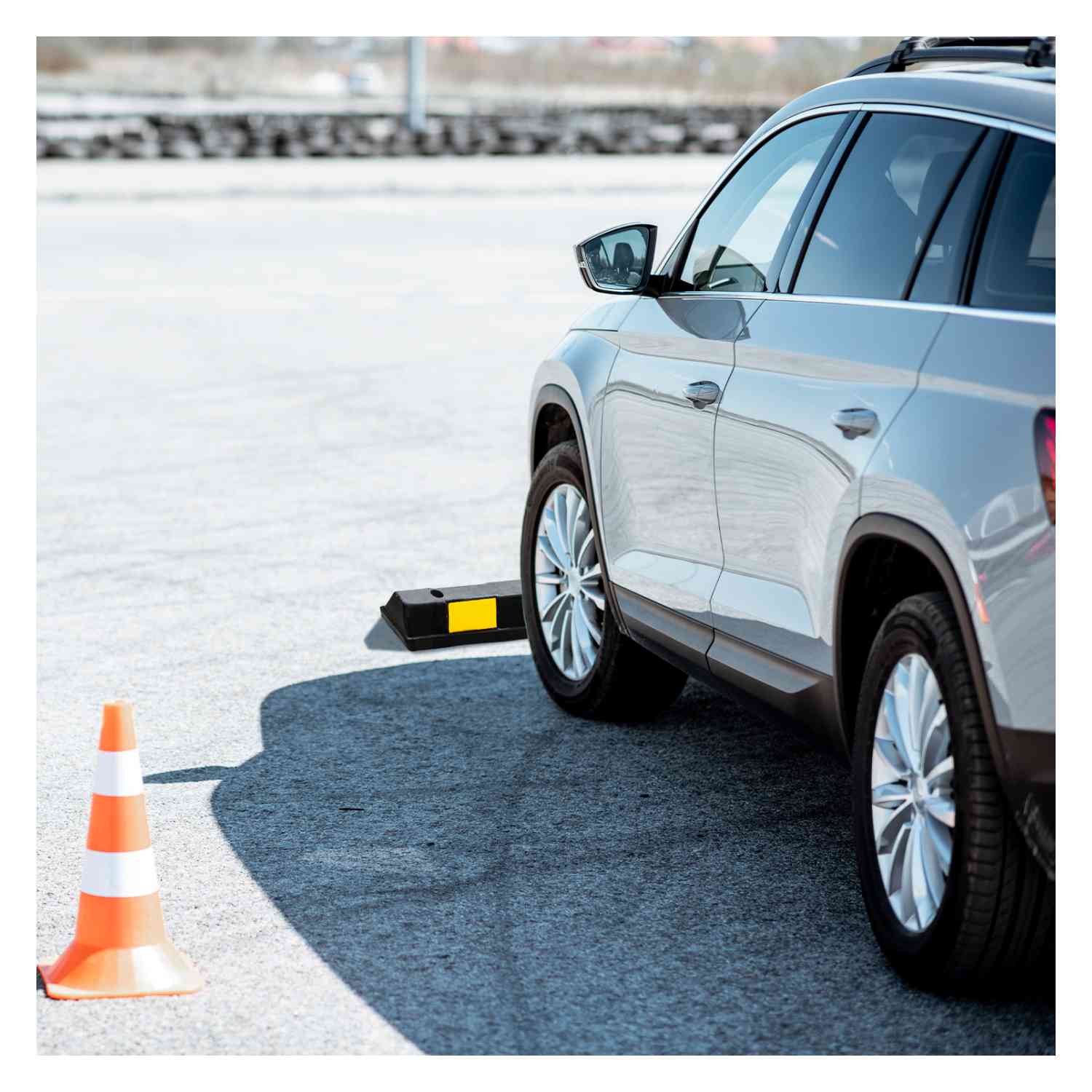 Foto 5 | Tope Largo 1.8m Estacionamiento Antreflejante Seguridad