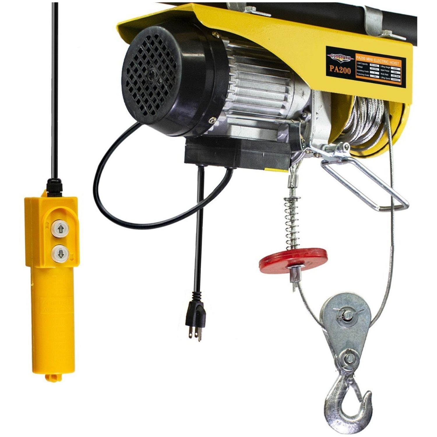 Polipasto Eléctrico Gutstark con Garrucha