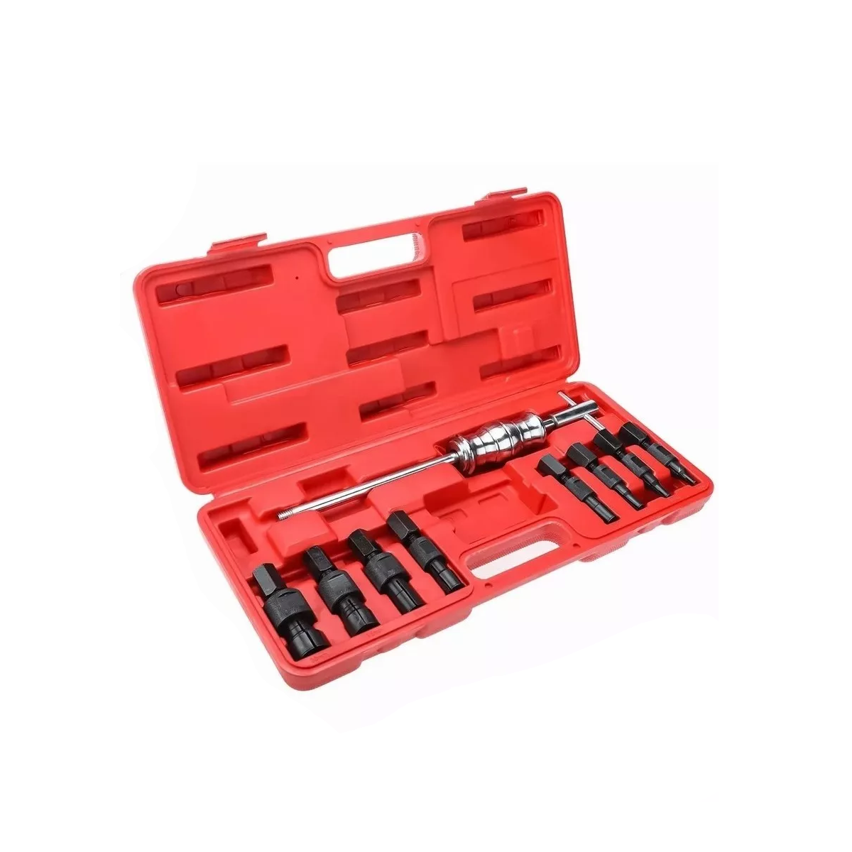 Juego de Extractores de Rodamientos de 9 Piezas Eo Safe Imports Esi-12249 Rojo