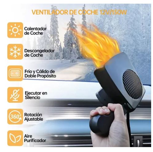 Foto 3 pulgar | Ventilador Automático de Refrigeración - Calefacción Del Coche