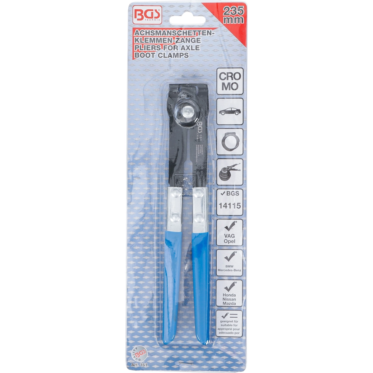 Foto 8 | Pinza Para Abrazadera De La Junta Homocinetica | Bgs 161 Bgs