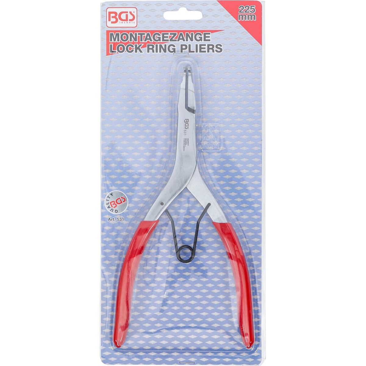 Foto 5 pulgar | Pinza Para Abrazaderas | 225 Mm | Bgs 531