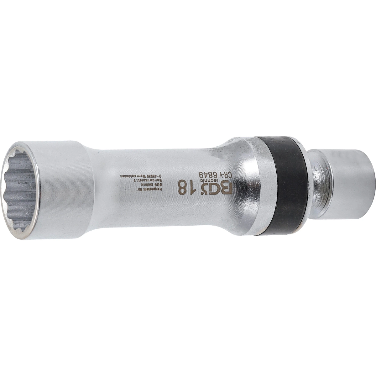 Foto 2 pulgar | Dado Articulado Para Bujias | 18 Mm | 12 Caras | Bgs 6849