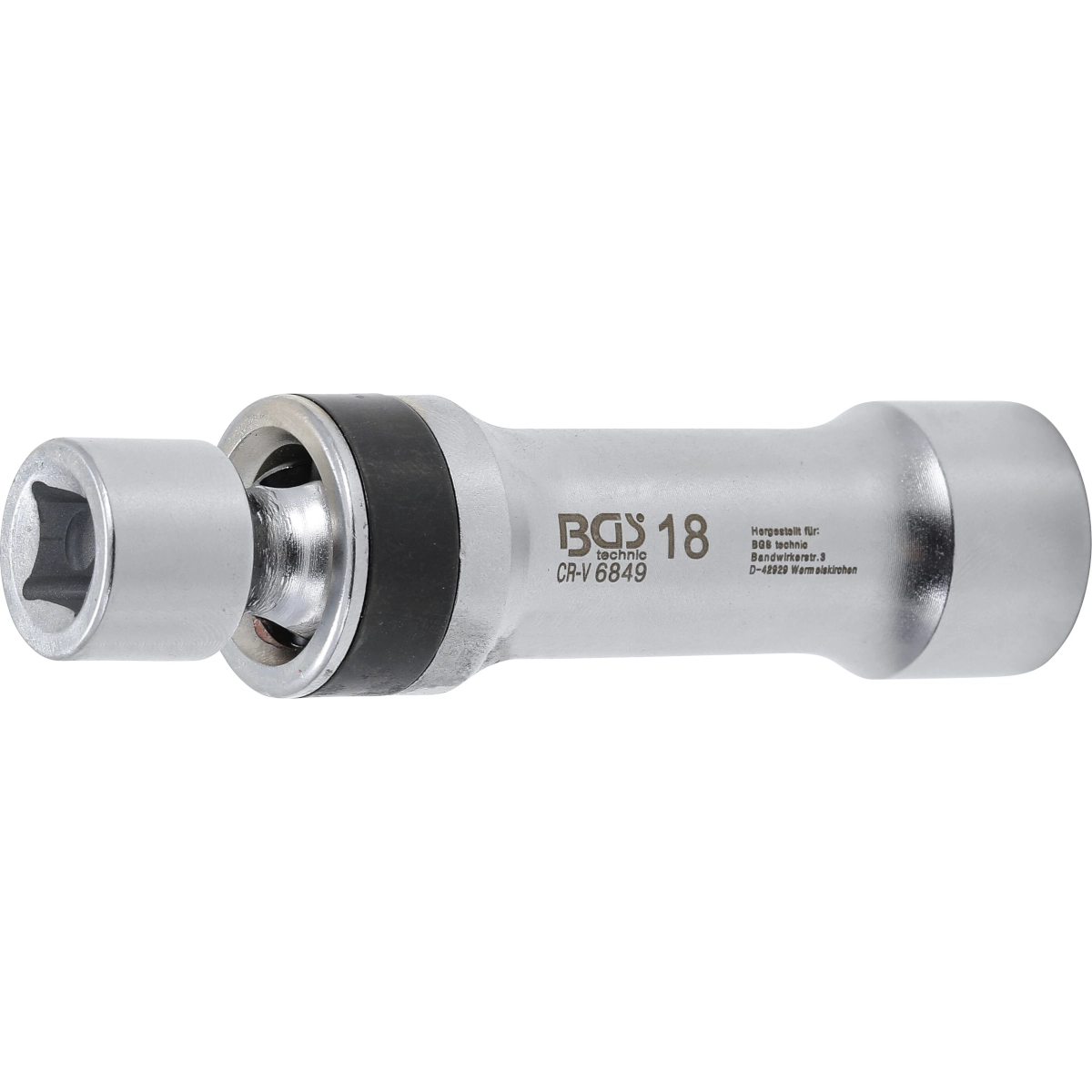 Foto 3 pulgar | Dado Articulado Para Bujias | 18 Mm | 12 Caras | Bgs 6849