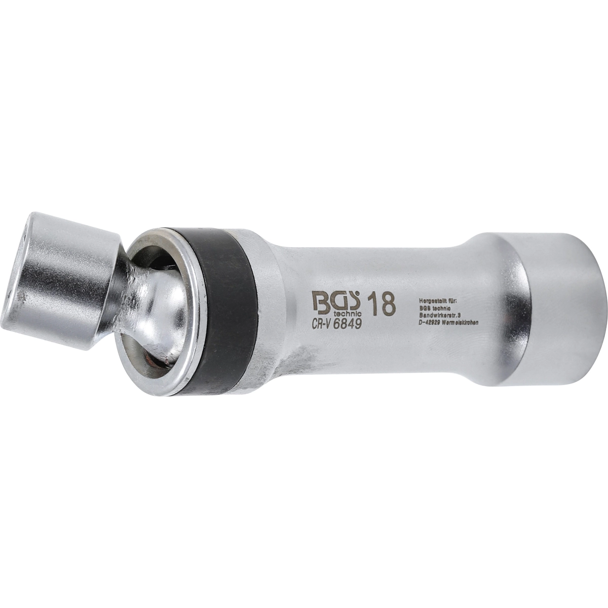 Foto 4 pulgar | Dado Articulado Para Bujias | 18 Mm | 12 Caras | Bgs 6849