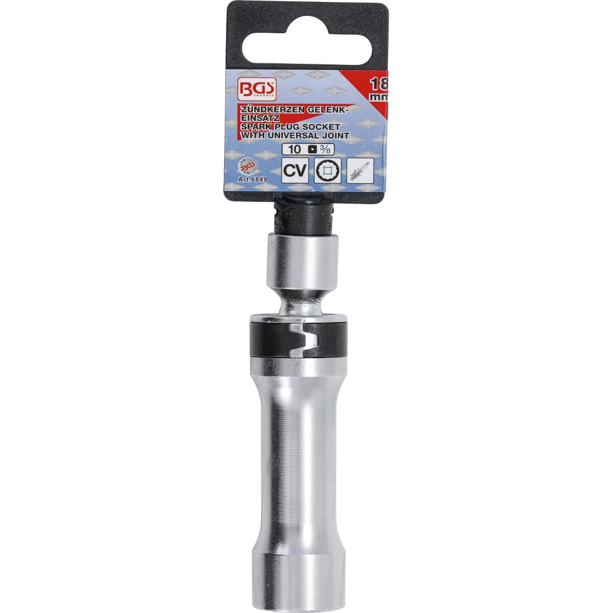 Foto 6 pulgar | Dado Articulado Para Bujias | 18 Mm | 12 Caras | Bgs 6849