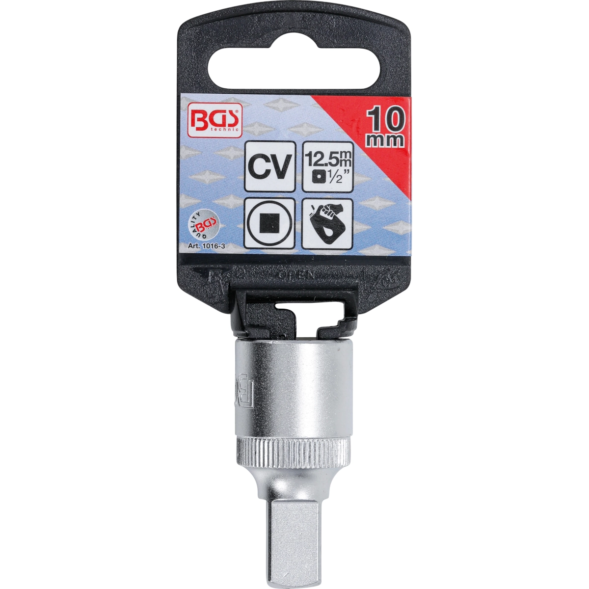 Foto 2 | Llave Dado Para Tapon De Carter | 1/2'' | 10 Mm | Bgs 1016-3