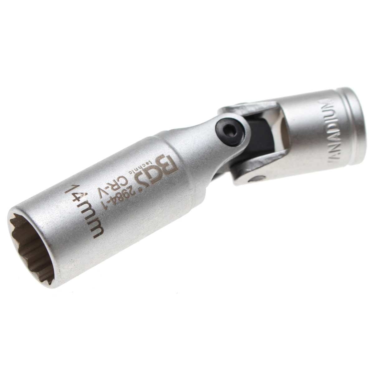 Dado 12 Caras Articulado Para Bujias |3/8'' |14mm| Bgs 2984-1