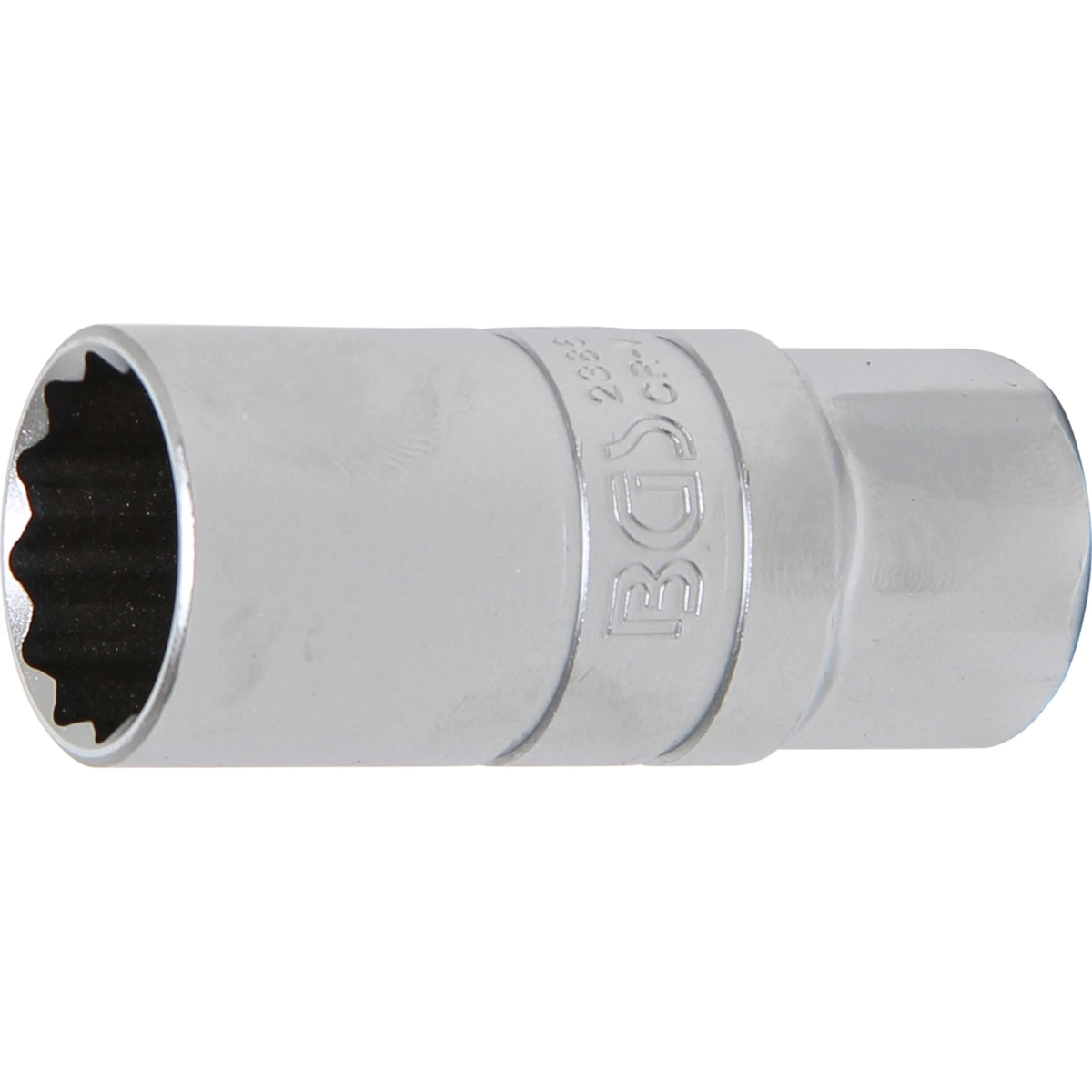 Foto 2 pulgar | Dado Para Bujías Con Goma| 12 Caras | 1/2'' | 21mm | Bgs 2386