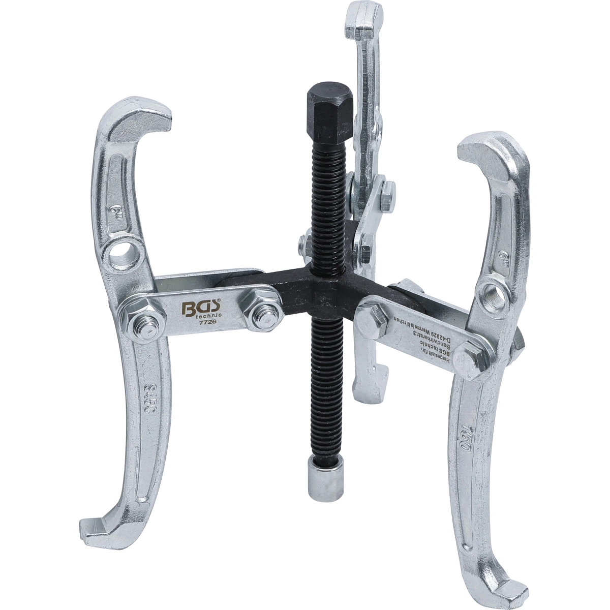 Foto 4 pulgar | Extractores De Poleas | 25 - 160 Mm | 3 Brazos | Bgs 7726