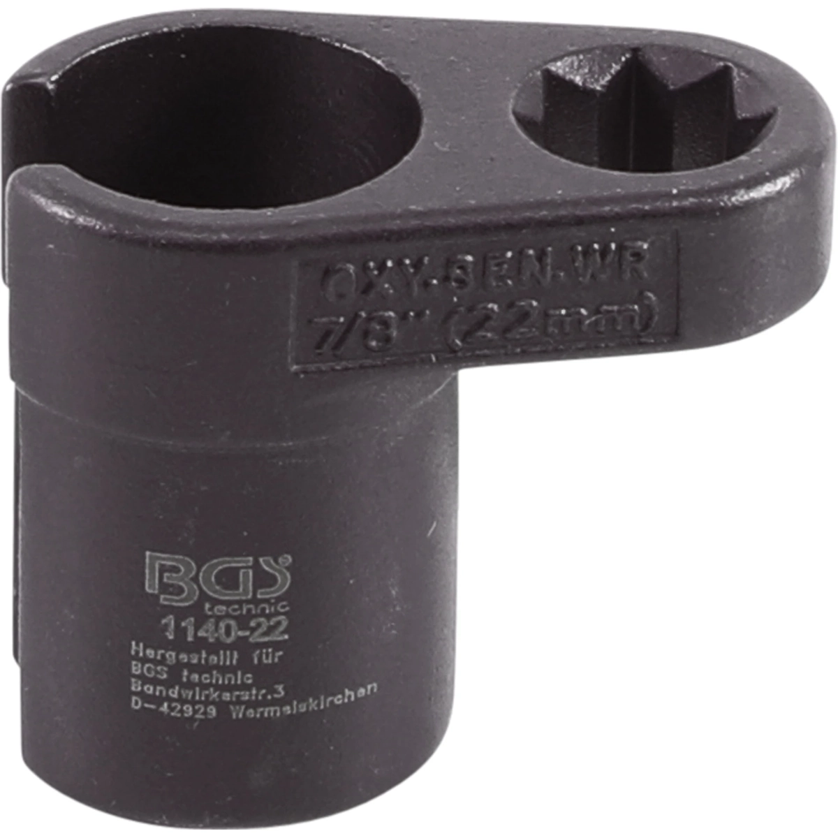 Foto 2 pulgar | Dado Para Sensor De Oxigeno 1/2 | 22 Mm | Bgs 1140-22
