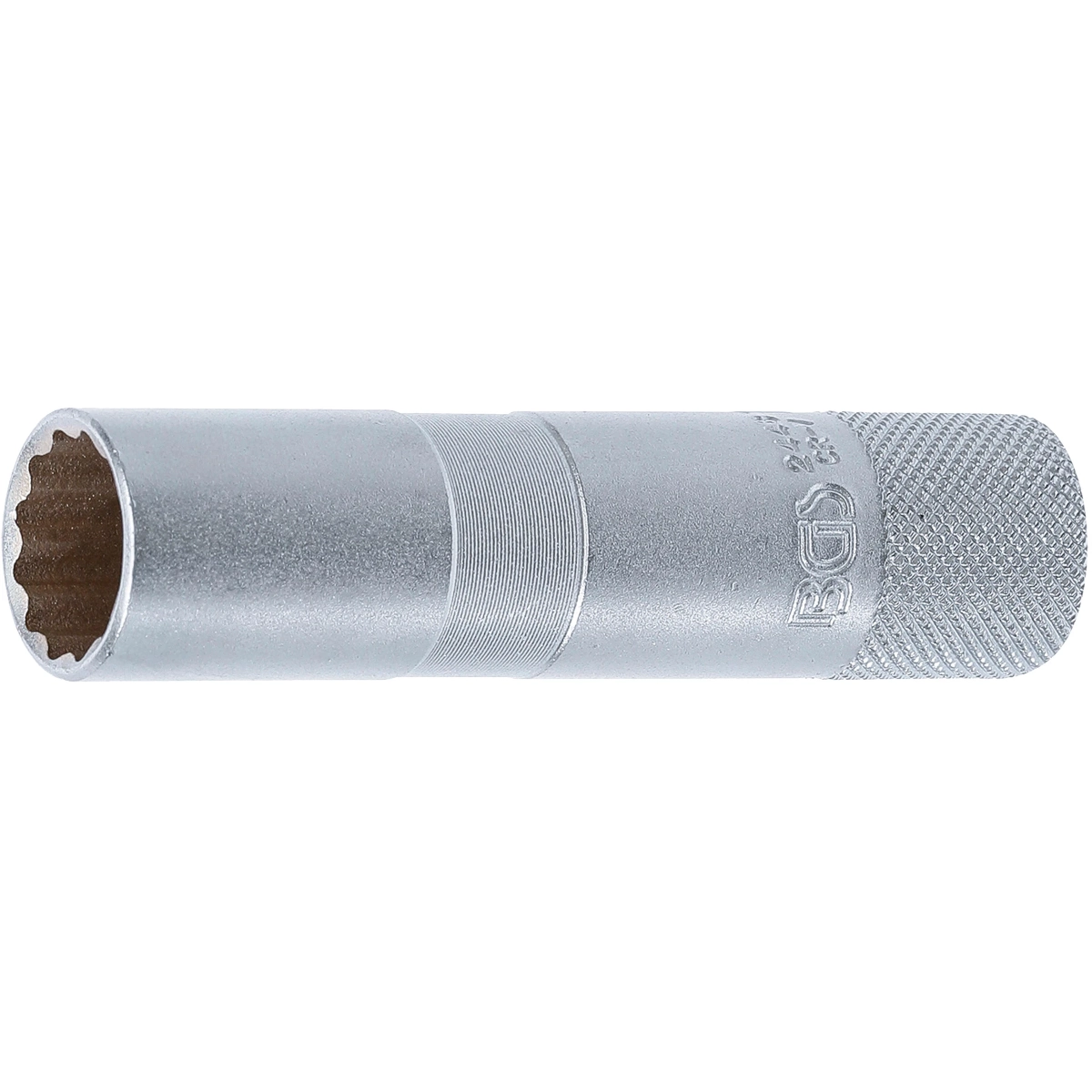 Foto 2 pulgar | Dado Para Bujias Con Goma 3/8 | 12 Caras | 16 Mm | Bgs 2448