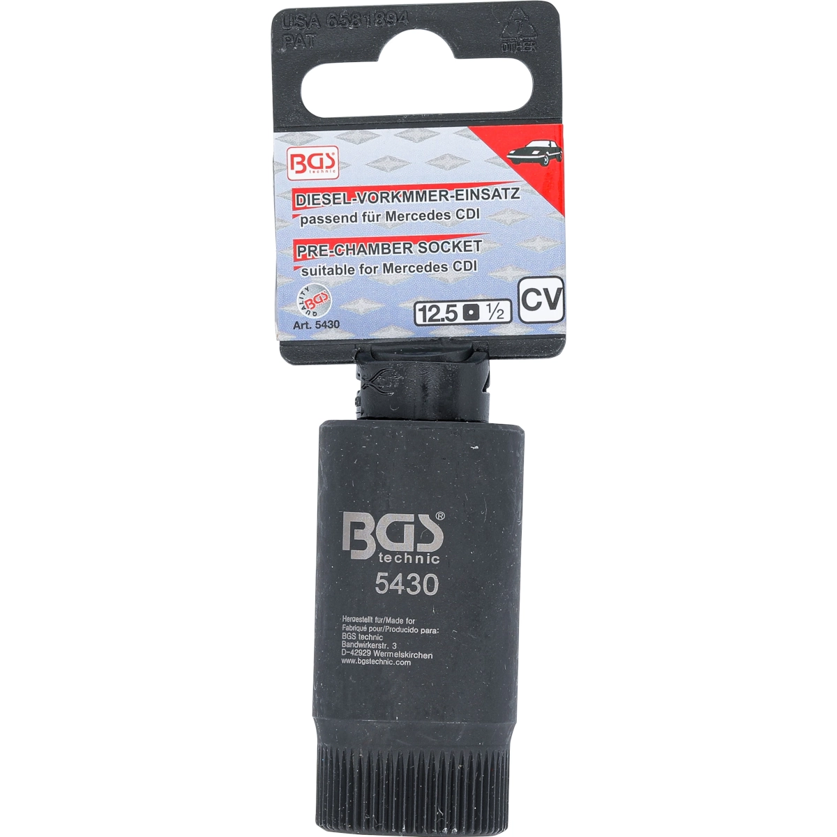 Foto 4 pulgar | Dado Para Precamara | Mercedes - Benz Cdi | Bgs 5430