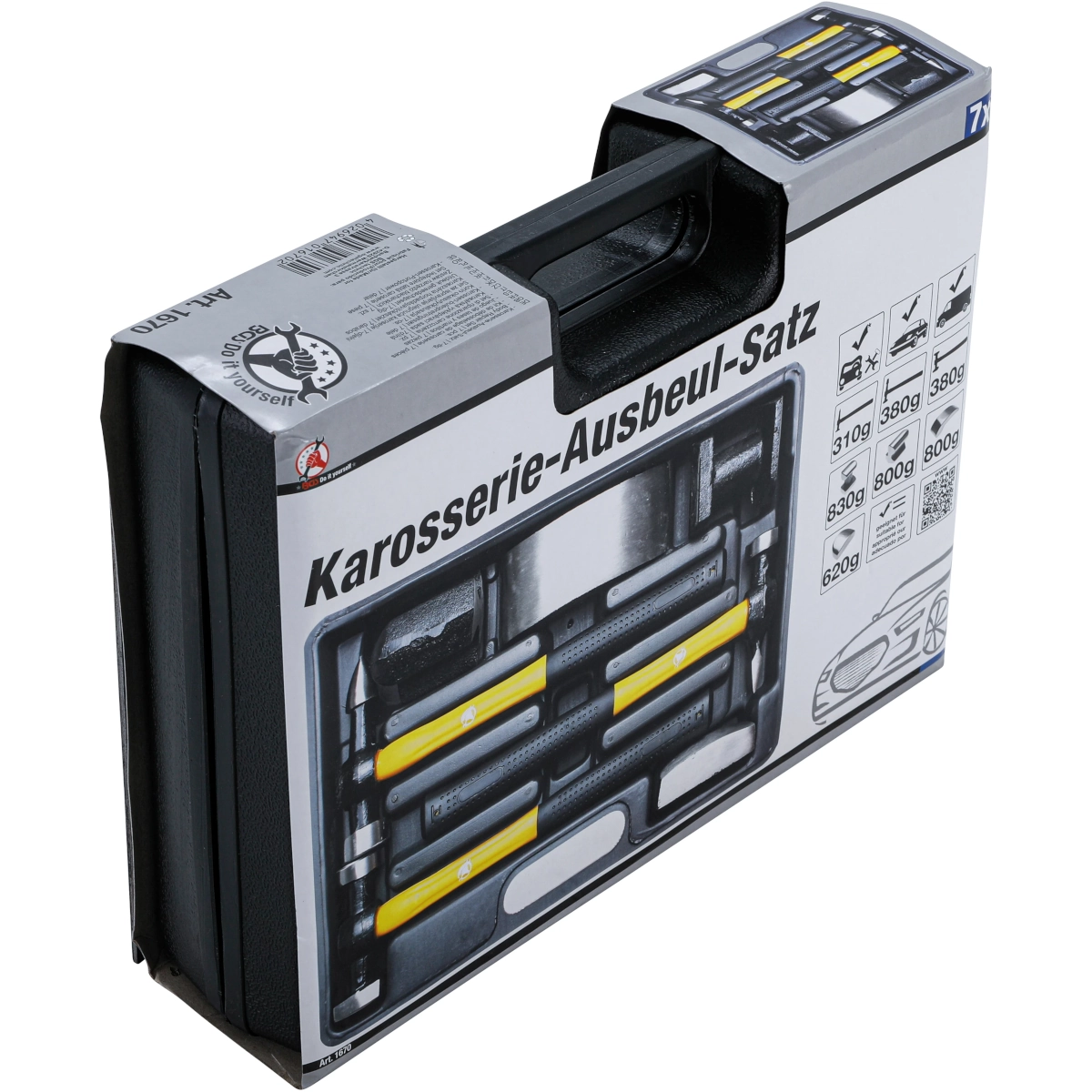 Foto 2 | Juego Tases Y Martillos | 7 Pz | Bgs 1670
