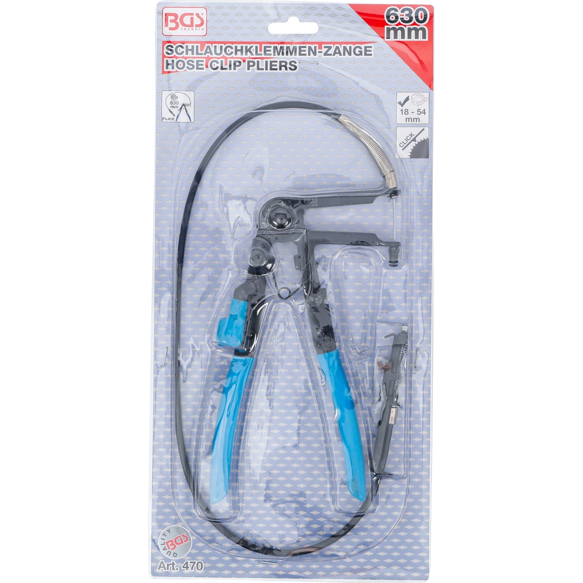 Foto 5 pulgar | Pinza Con Chicote Para Abrazaderas | Bgs 470