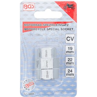 Foto 4 | Dado Para Eje Delantero Motocicleta | 19-22-24mm| Bgs 5059