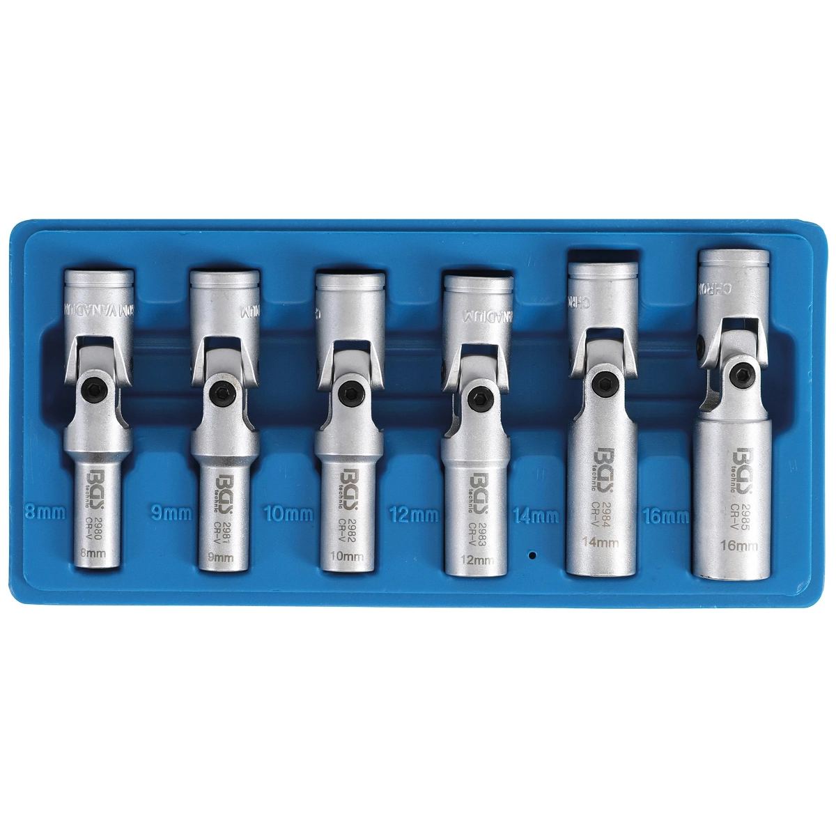 Juego Dados Articulados Para Calentadores 3/8 | Bgs 2990 Bgs