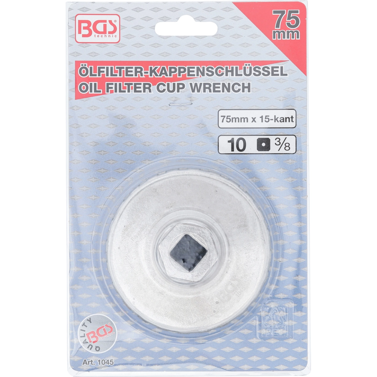 Foto 5 pulgar | Llave De Filtros De Aceite 1/2 | Bgs 1045