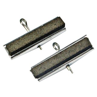 Foto 1 | Mordazas De Repuesto Para Lapeador Bgs 1155 | Mordazas 30 Mm | K 220 | 2 Piezas | Bgs 1145