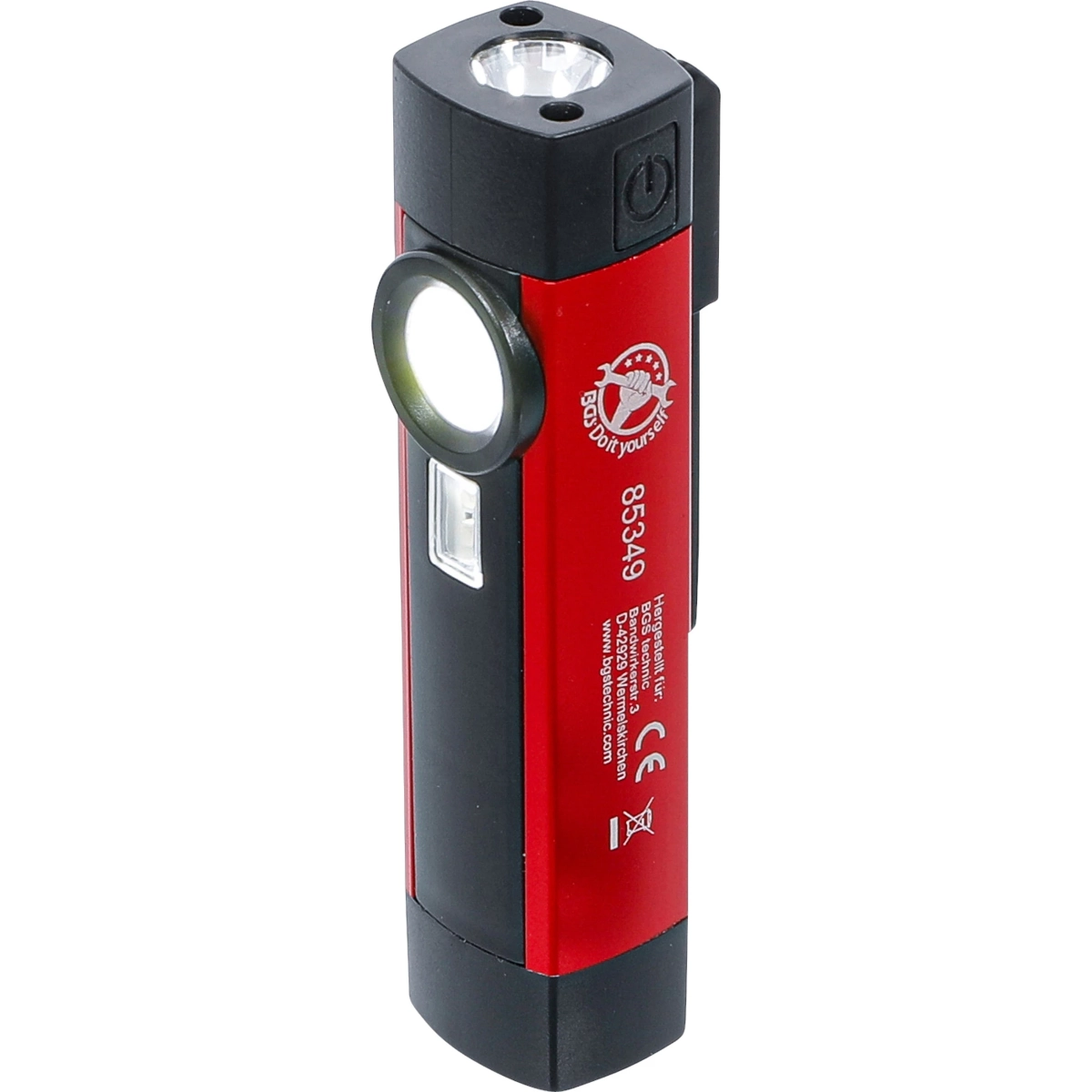Lampara Para Mecanico | Luz Uv Y Led | Recargable| Bgs 85347