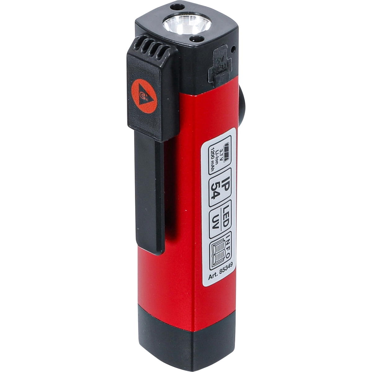 Foto 8 pulgar | Lampara Para Mecanico | Luz Uv Y Led | Recargable| Bgs 85347