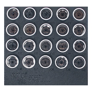 Foto 1 | Juego Para Tuercas/ Birlos De Ruedas Vw | 20 Pzs | Bgs 8963