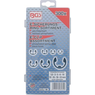 Foto 3 | Juego E-clip | 30 Pz | 1.5 - 22 Mm | Bgs 8039