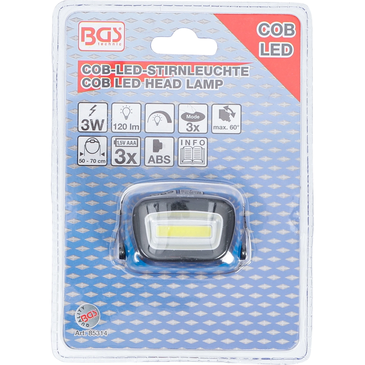 Foto 6 pulgar | Linterna Para Cabeza Led | Bgs 85314