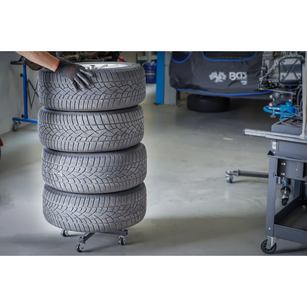 Foto 4 pulgar | Soporte Para Transporte De Neumaticos | Bgs 70979