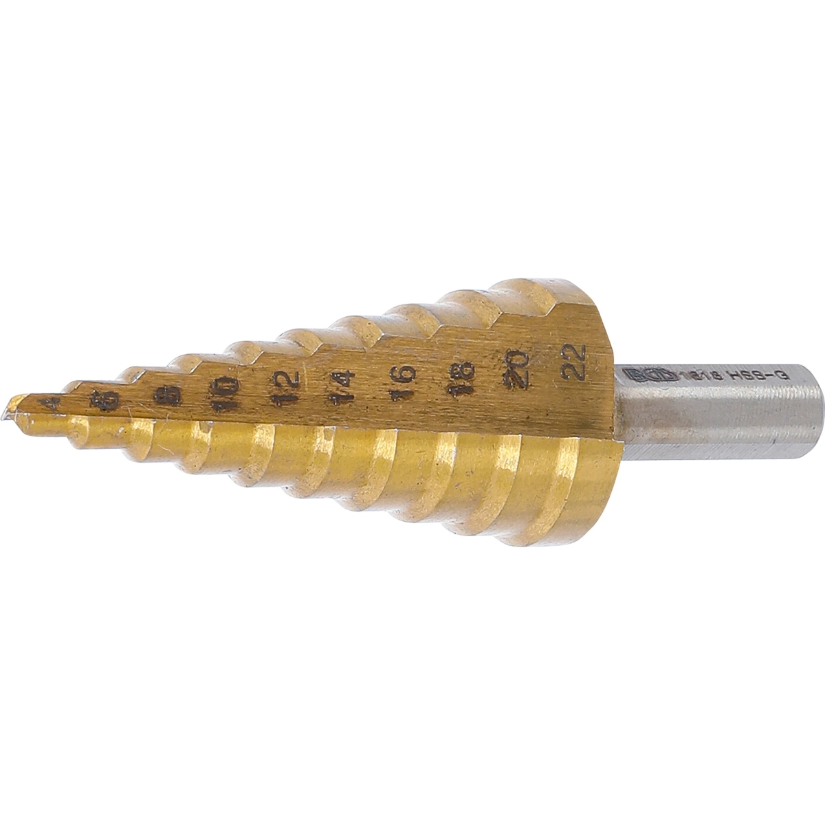 Broca Conica Escalonada De Titanio 4-22 Mm | Bgs 1618