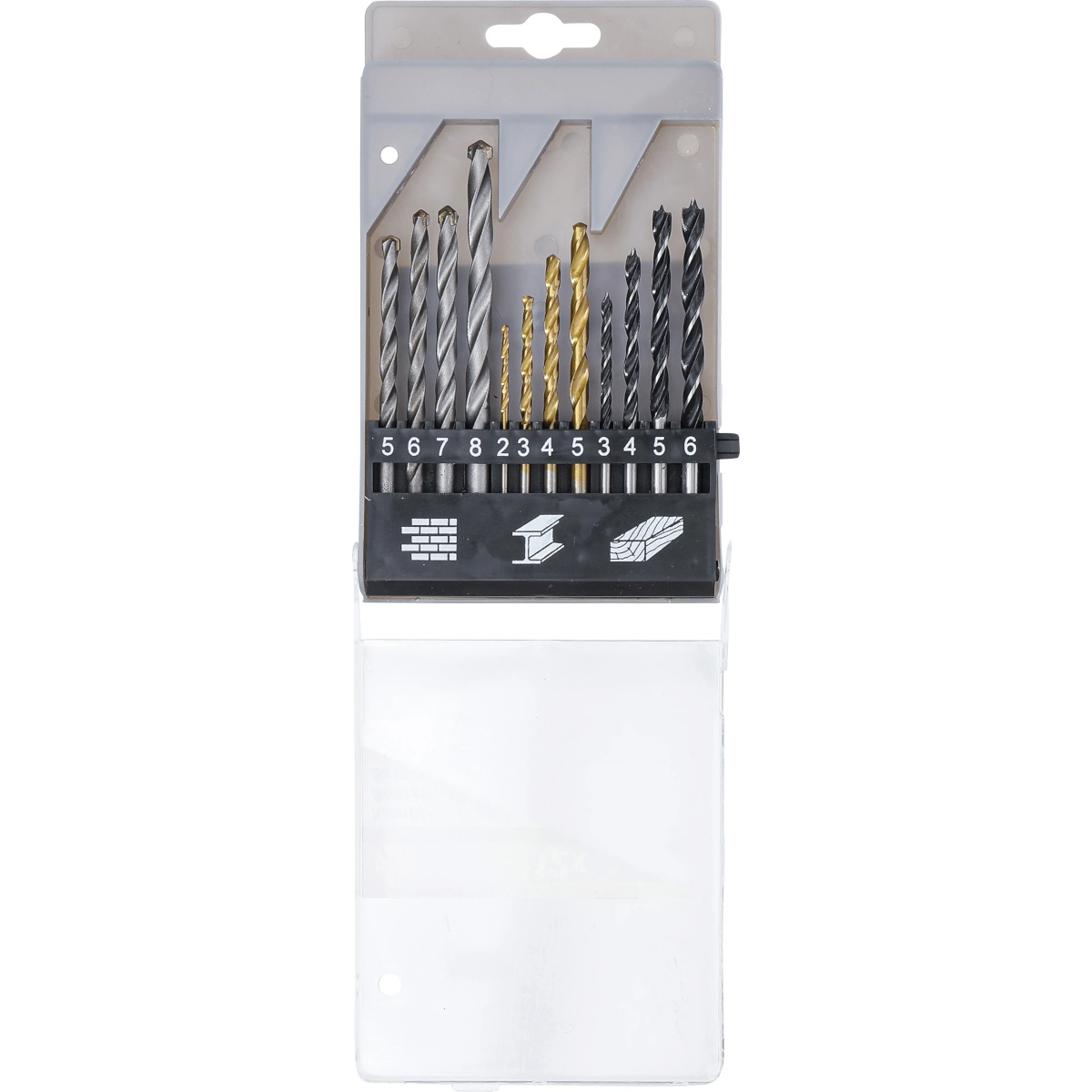 Foto 5 pulgar | Juego De Brocas Combinadas | 2 - 8 Mm | 12 Pza | Bgs 50812