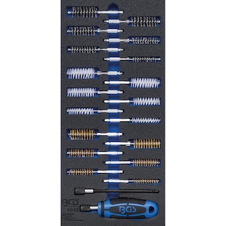 Foto 1 | Surtido De Cepillos Pulido Y Limpieza| 20 Piezas | Bgs 4043