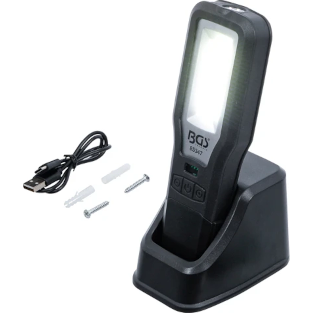 Foto 2 pulgar | Lampara Para Mecanico | Iman Y Gancho | Plegable | Bgs 85347