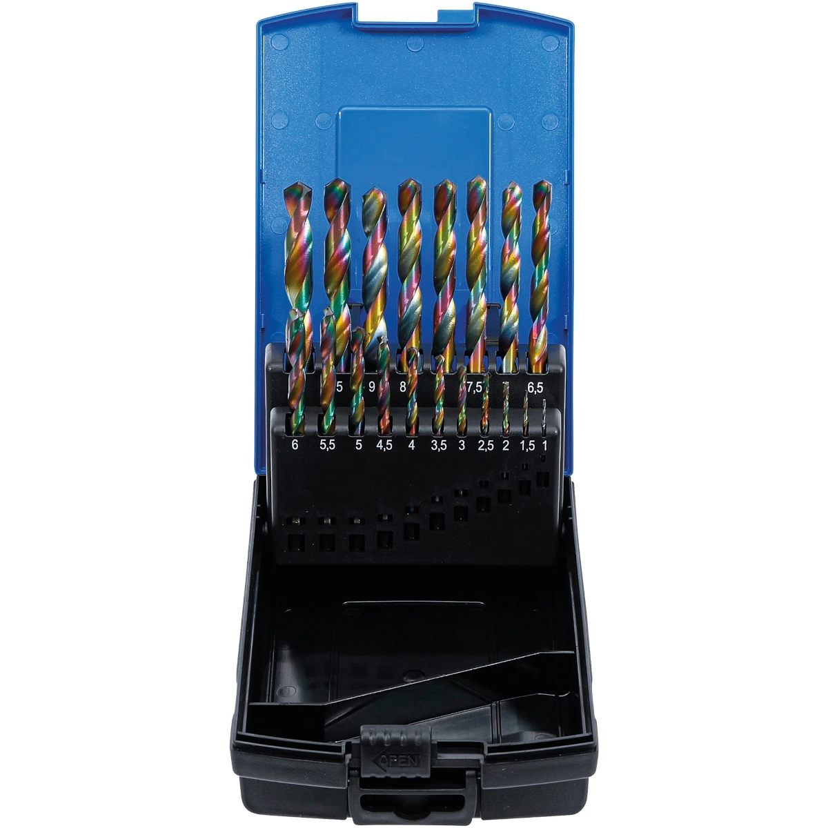 Juego Brocas Recubrimiento Cobalto Hss | 1-10 Mm | Bgs 2014