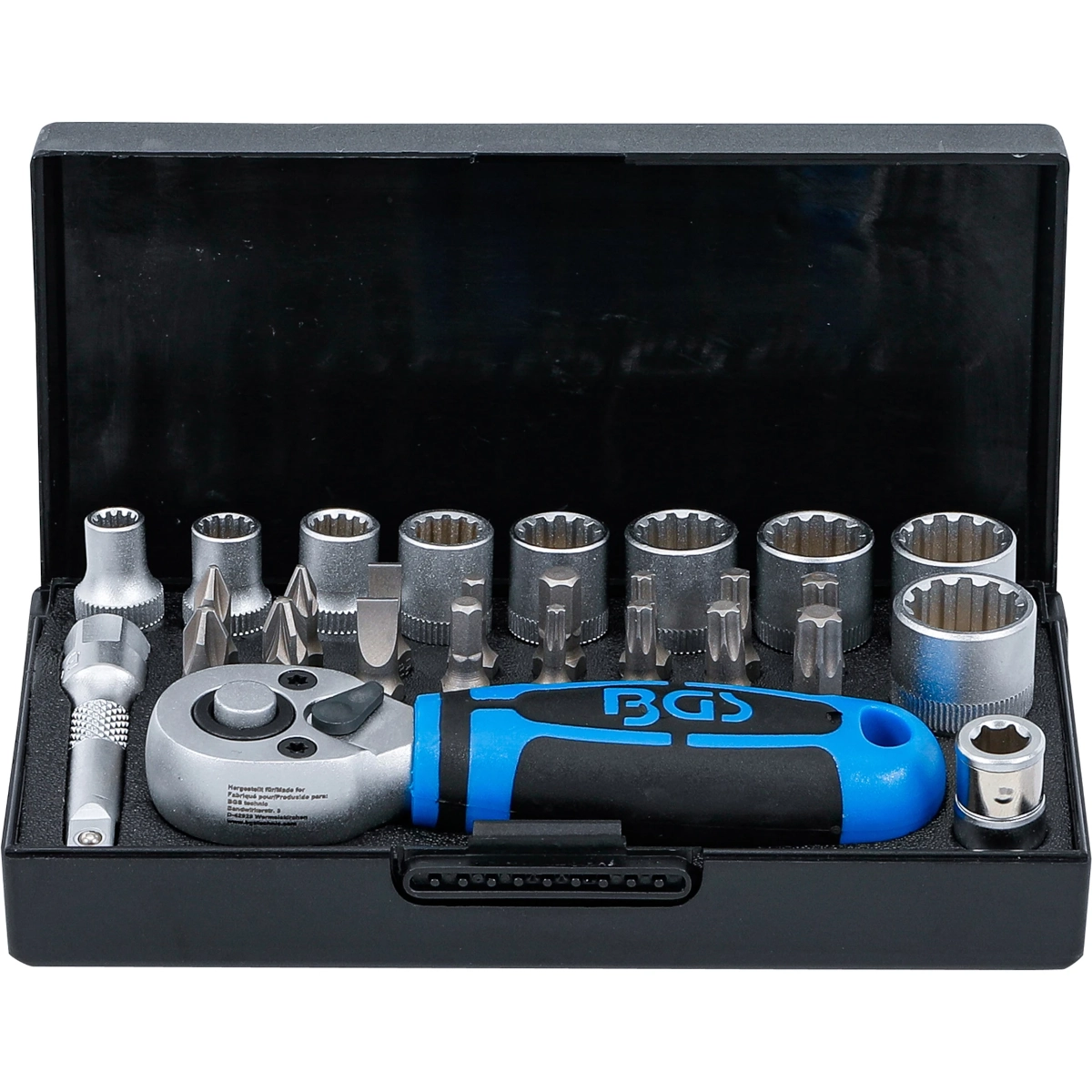 Juego Dados Con Matraca 1/4 | 28 Pz | Bgs 2143