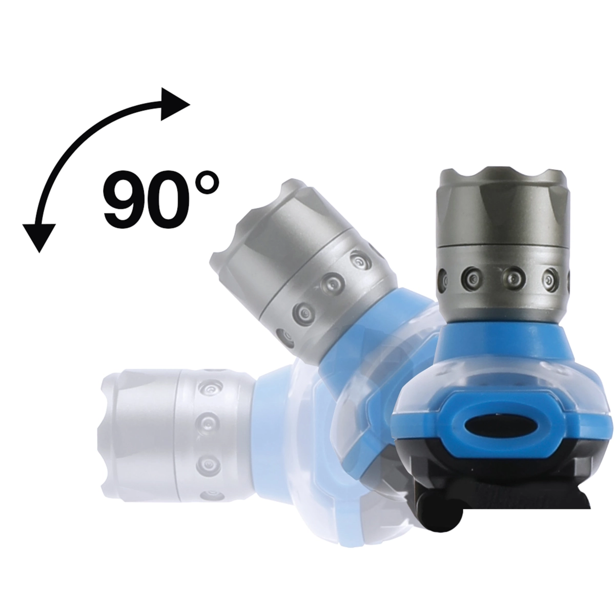 Foto 5 pulgar | Lampara Linterna Para La Cabeza Led Con Foco |3w| Bgs 85327