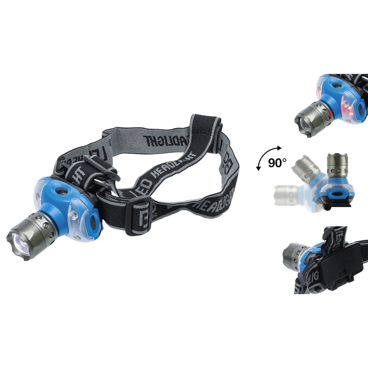 Foto 7 | Lampara Linterna Para La Cabeza Led Con Foco |3w| Bgs 85327