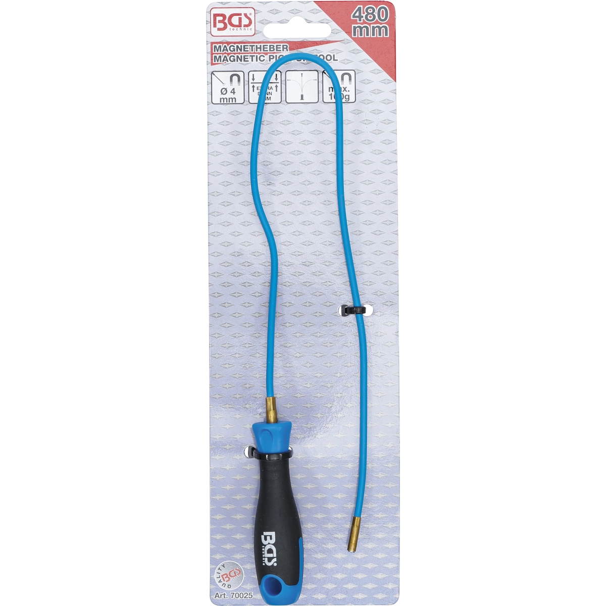 Foto 4 pulgar | Iman Recogedor | Flexible 500 Mm | 0.1 Kg | Bgs 70025