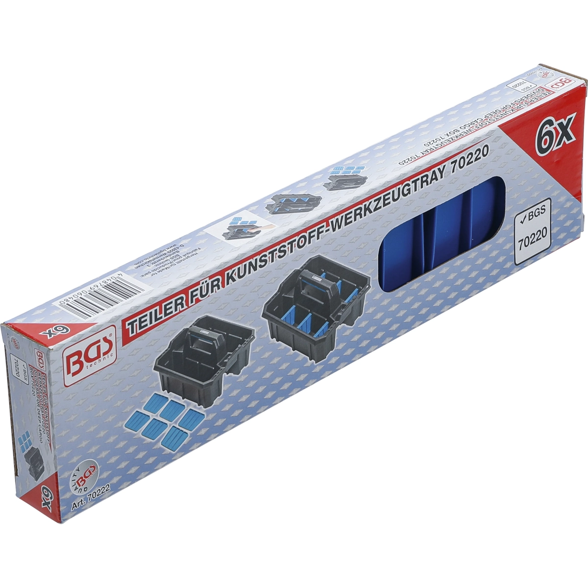 Foto 6 | Separadores Para Caja De Herramienta Bgs 70220 | Bgs 70222
