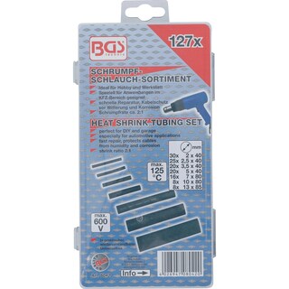 Foto 3 | 127 Pzs Termofit Retractil | Termocontractil | Bgs 8042
