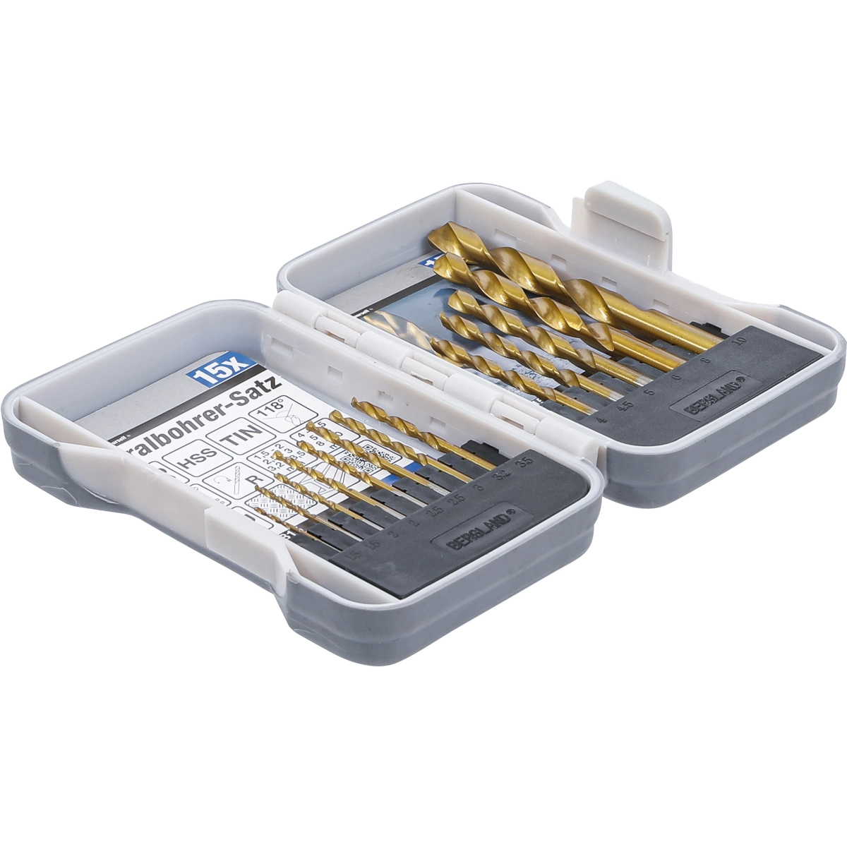Foto 3 pulgar | Juego De Brocas Espirales Hsss | 1.5 - 10 Mm | Bgs 50815