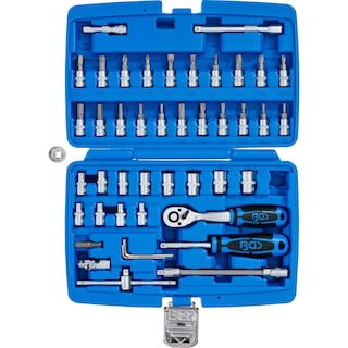 Foto 4 | Juego De Herramienta Y Dados | 1/4'' | 46 Pzs | Bgs 2145