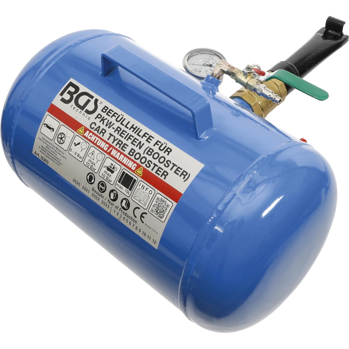 Foto 5 pulgar | Tanque De Inflado De Neumatico | 20 L | (booster) | Bgs 8365