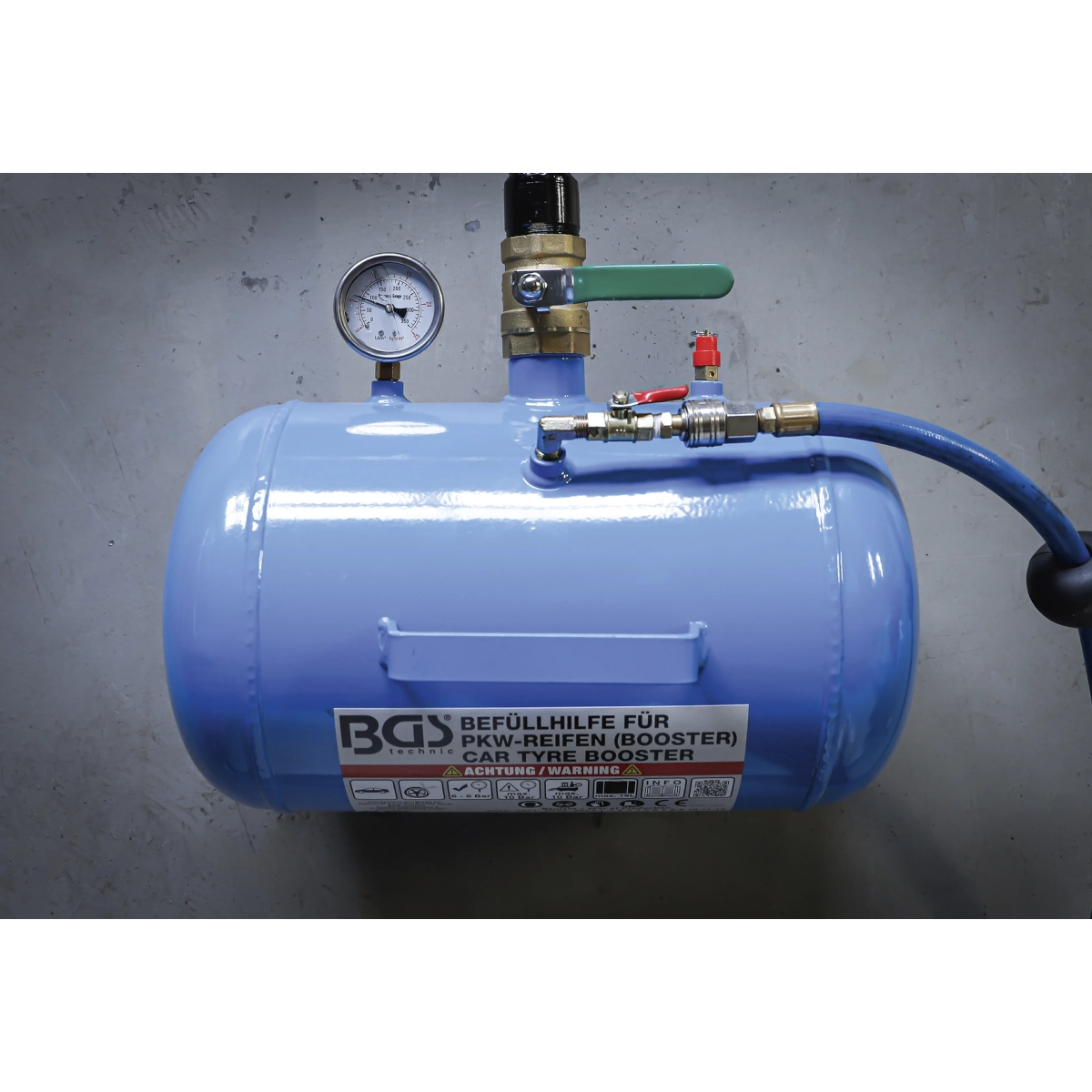 Foto 6 | Tanque De Inflado De Neumatico | 20 L | (booster) | Bgs 8365