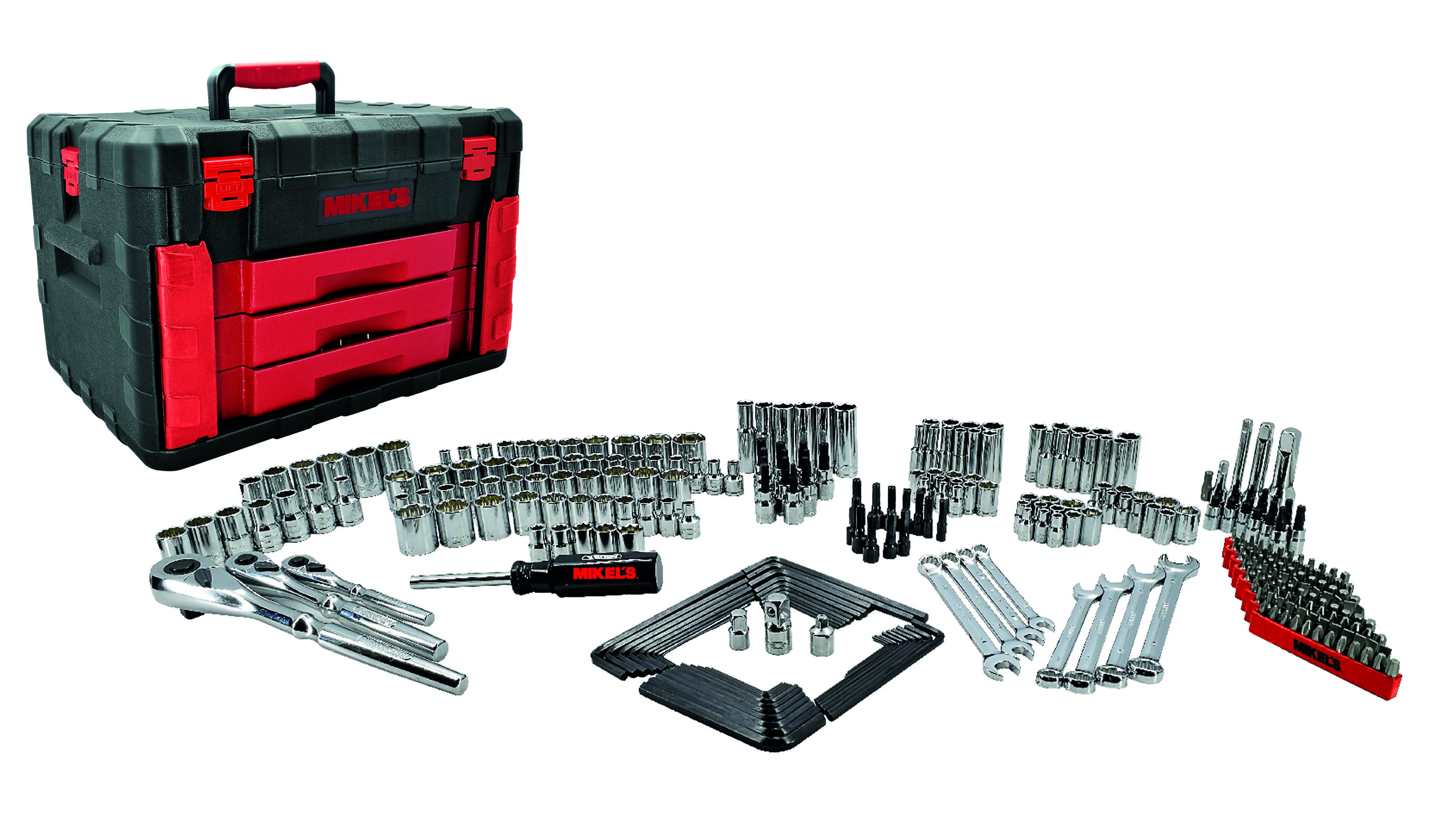 Juego De Herramienta Automotriz 320 Pzas  Mikel´s JHA-320