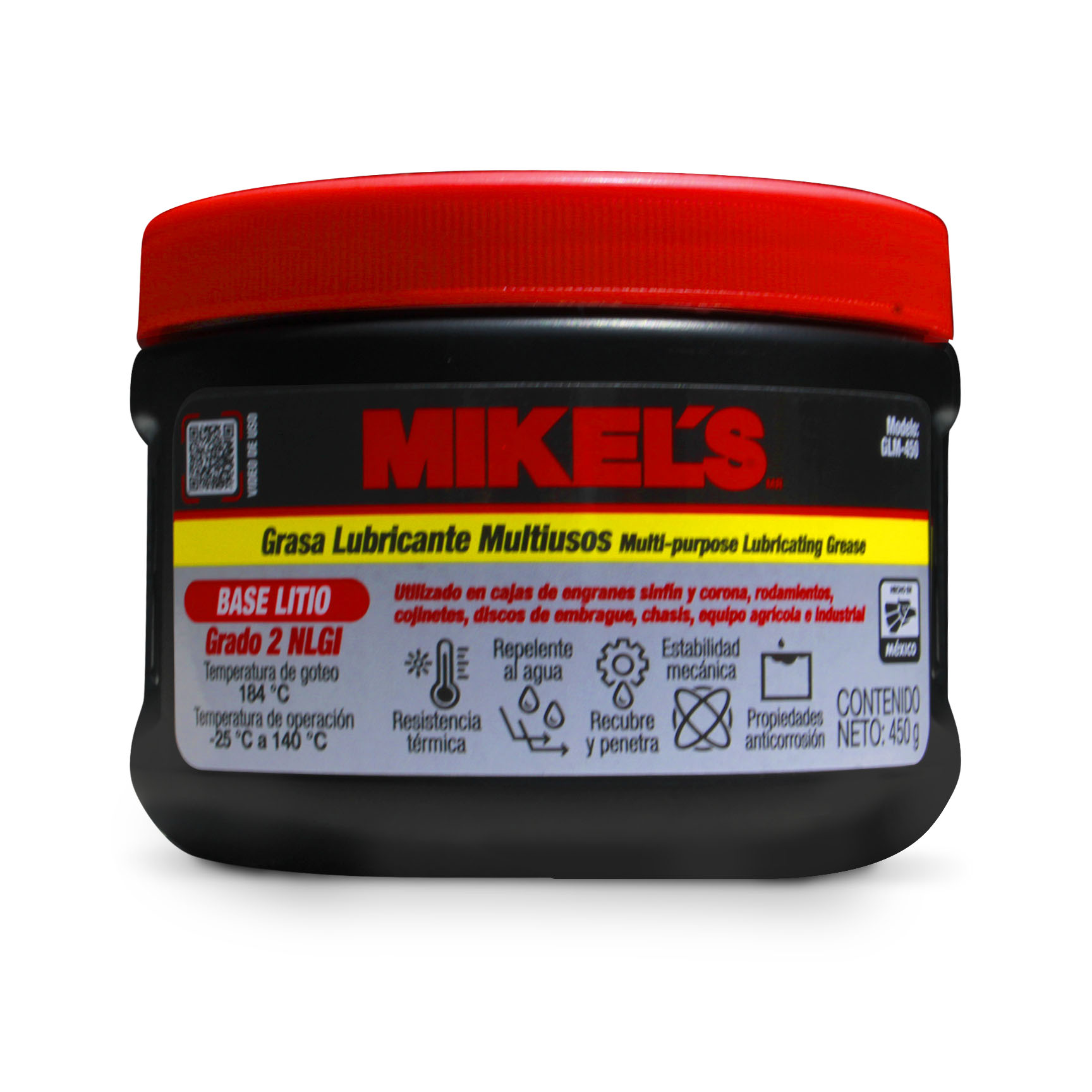 Foto 4 | Grasa Lubricante Multiusos Base Litio 450 Gr  Mikel´s GLM-450