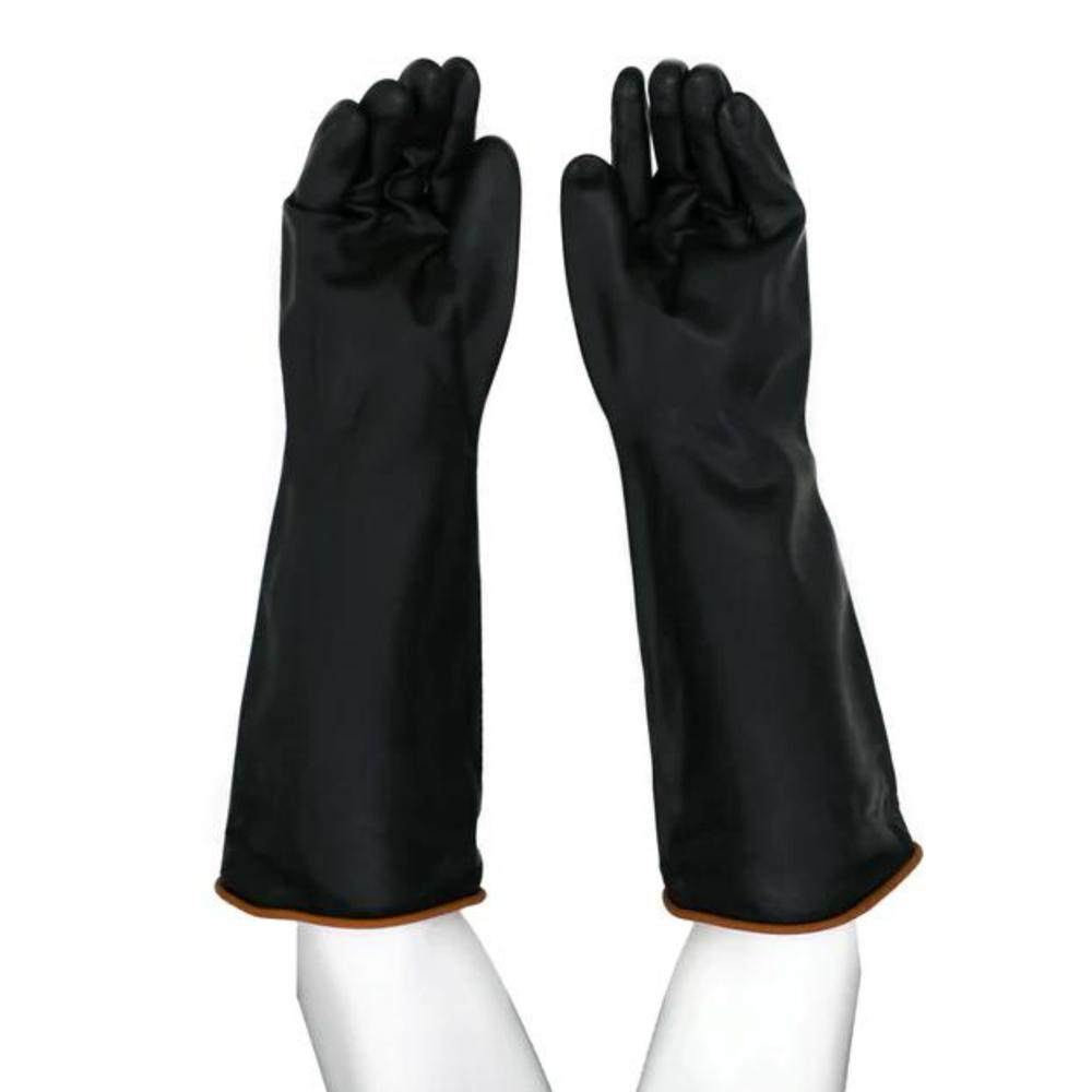 Foto 3 pulgar | 12 Pares De Guantes De Latex Industrial 45cm Maple Safe