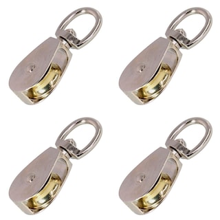 Foto 1 | Pack 4 Garruchas De Zinc Giratorias 1-1/2'' Miler Cargo