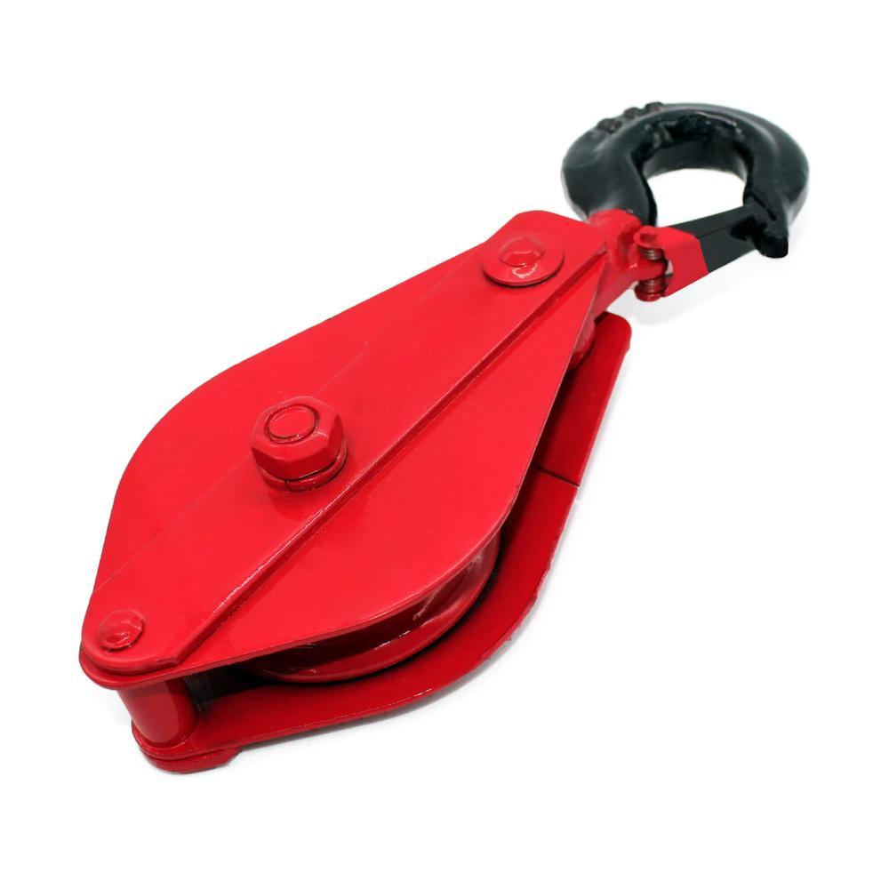 Garrucha Polea Laminada Con Bisagra 2 Toneladas Miler Cargo