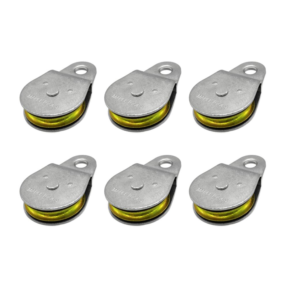 Foto 2 pulgar | Pack 6 Garrucha Para Noria Fija Reforzada 3/8'' Miler Cargo